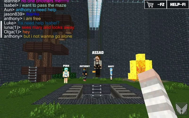 Изображение игры: World of Cubes Survival Craft Multiplayer