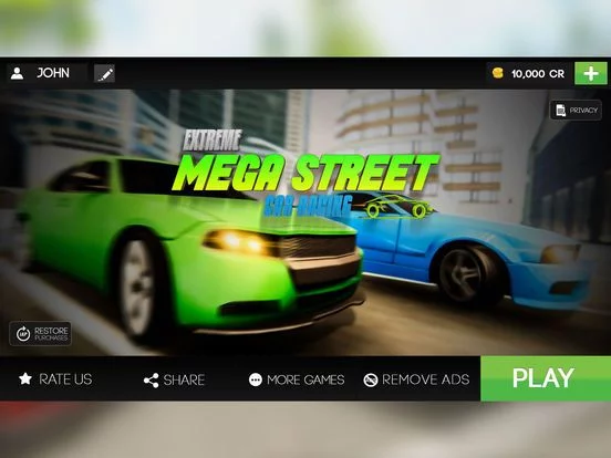 Изображение игры: Extreme Mega Street Car Racing
