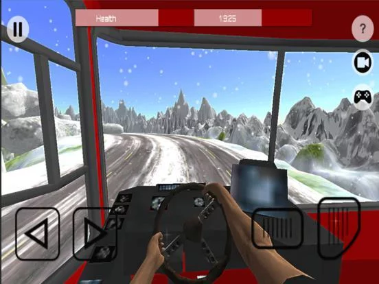 Изображение игры: Bus Driving Simulator 3D: Free Snow Hill & Best Game 2016