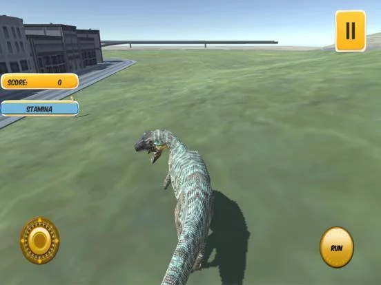 Изображение игры: City Dino Chase Sim 3D: Free Play Game 2016