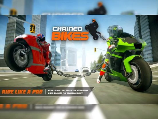 Изображение игры: Chained Bike Rider Challenge