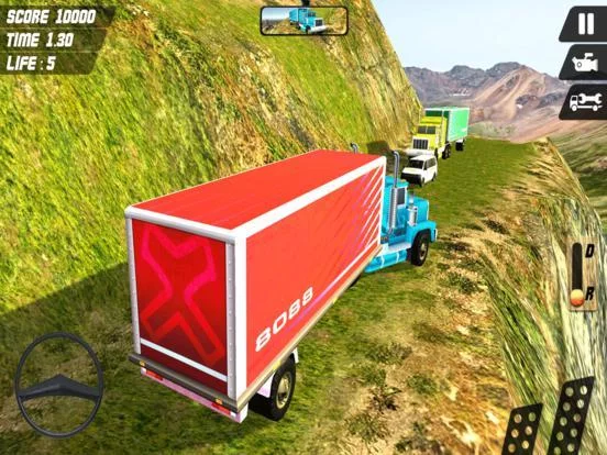 Изображение игры: City Transport Truck Parking Mania 3D: Auto Driv