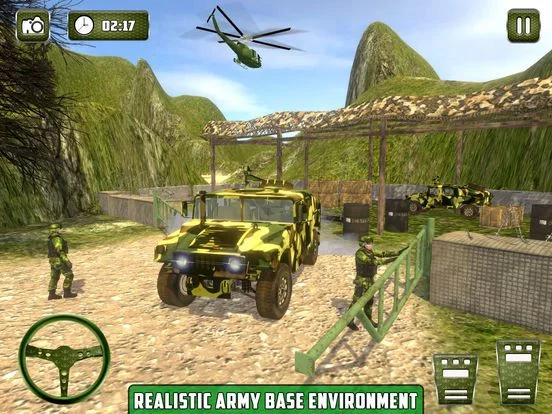 Изображение игры: Army Truck Driver 3D Simulator