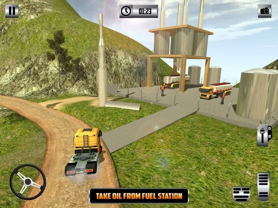 Изображение игры: Transport Oil Truck Driver Sim