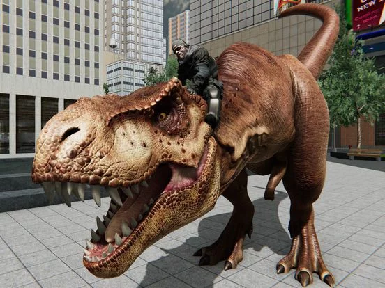 Изображение игры: T-Rex City