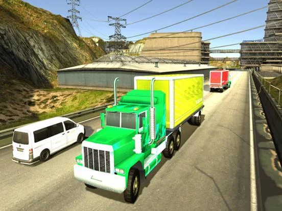 Изображение игры: City Transport Truck Parking Mania 3D: Auto Driv