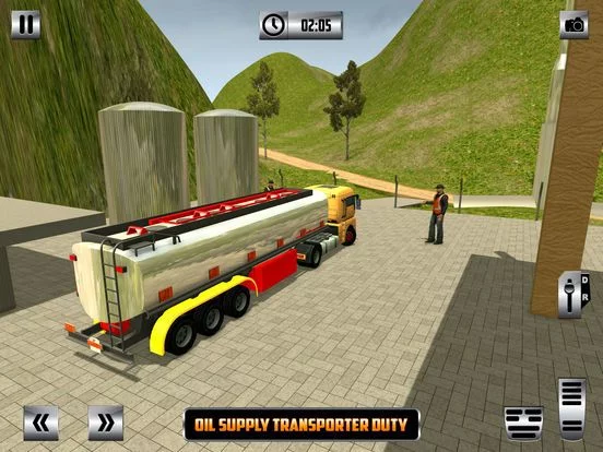 Изображение игры: Transport Oil Truck Driver Sim