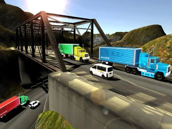 Изображение игры: City Transport Truck Parking Mania 3D: Auto Driv