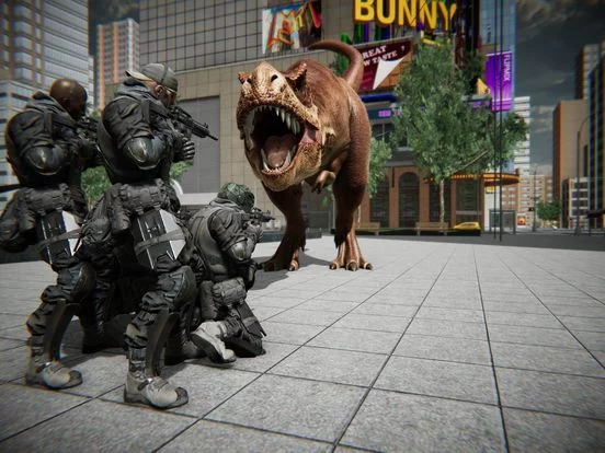 Изображение игры: T-Rex City