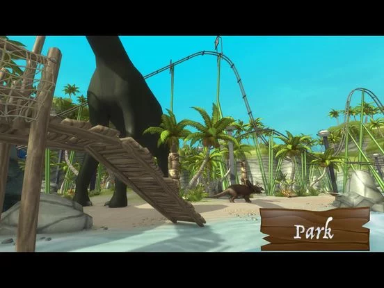 Изображение игры: VR Jurassic - Dino Park & Roller Coaster Cardboard