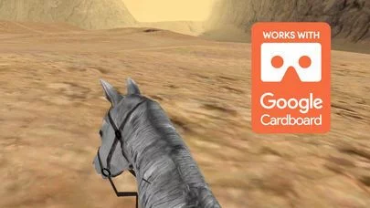 Изображение игры: VR Horse Simulator for Google Cardboard