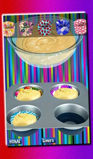 Изображение игры: Cupcakes! FREE - Cooking Game For Kids - Make, Bake, Decorate and Eat Cupcakes