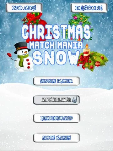 Изображение игры: Christmas Snow Match Mania - Santa Puzzle Crush FREE!