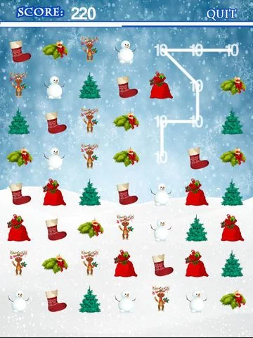 Изображение игры: Christmas Snow Match Mania - Santa Puzzle Crush FREE!