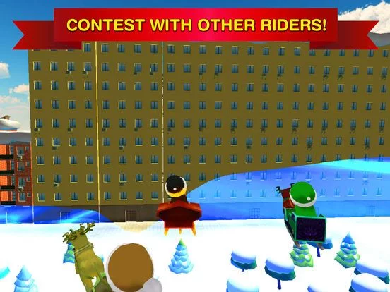 Изображение игры: Santa Claus Christmas Snow Racing Full