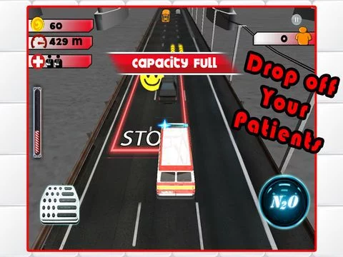 Изображение игры: 3D Rescue Racer Traffic Rush - Ambulance, Fire Truck Police Car and Emergency Vehicles: FREE GAME