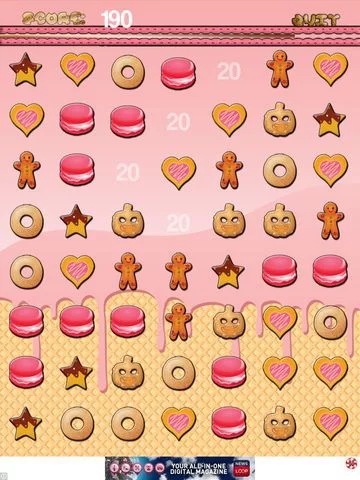 Изображение игры: Cookies Match Mania Free Game!
