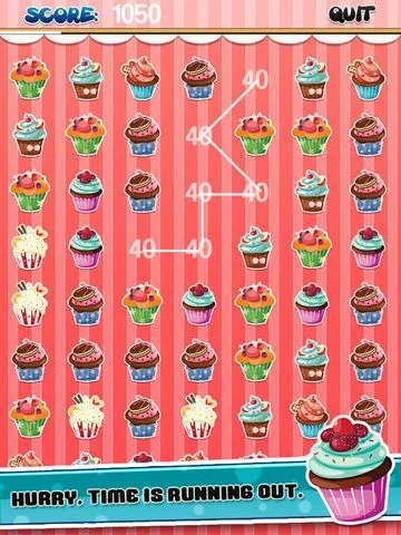 Изображение игры: Cupcakes Match Mania - Cake Connect FREE
