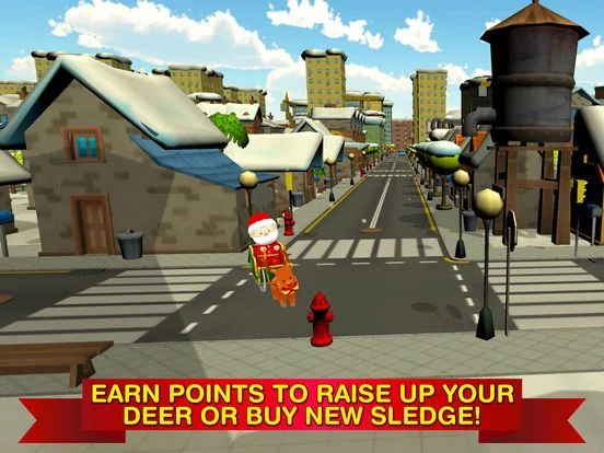 Изображение игры: Santa Claus Christmas Snow Racing Full