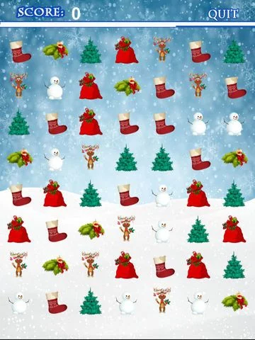 Изображение игры: Christmas Snow Match Mania - Santa Puzzle Crush FREE!