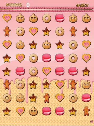Изображение игры: Cookies Match Mania Free Game!
