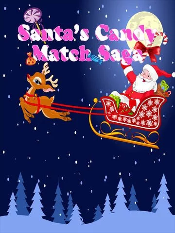 Изображение игры: Santa's Candy Match Mania - Sweet Christmas Connect FREE!