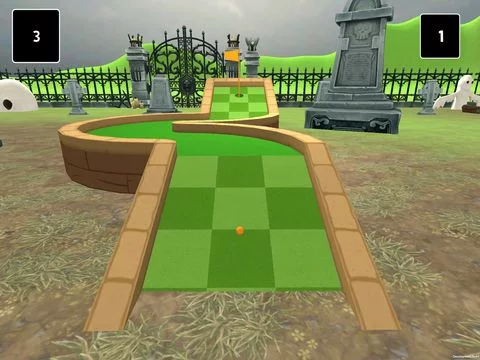 Изображение игры: Graveyard Golf for the iPad
