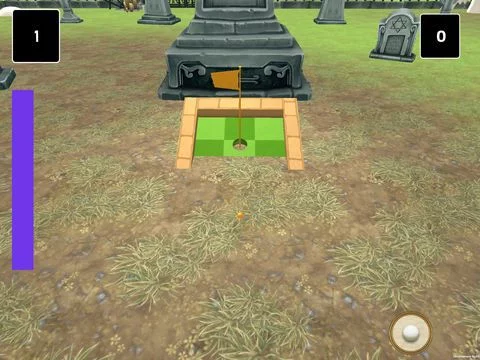 Изображение игры: Graveyard Golf for the iPad