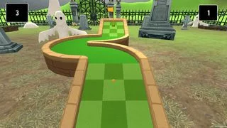 Изображение игры: Graveyard Golf