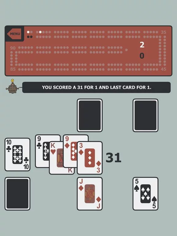 Изображение игры: Cribbage vs Robots
