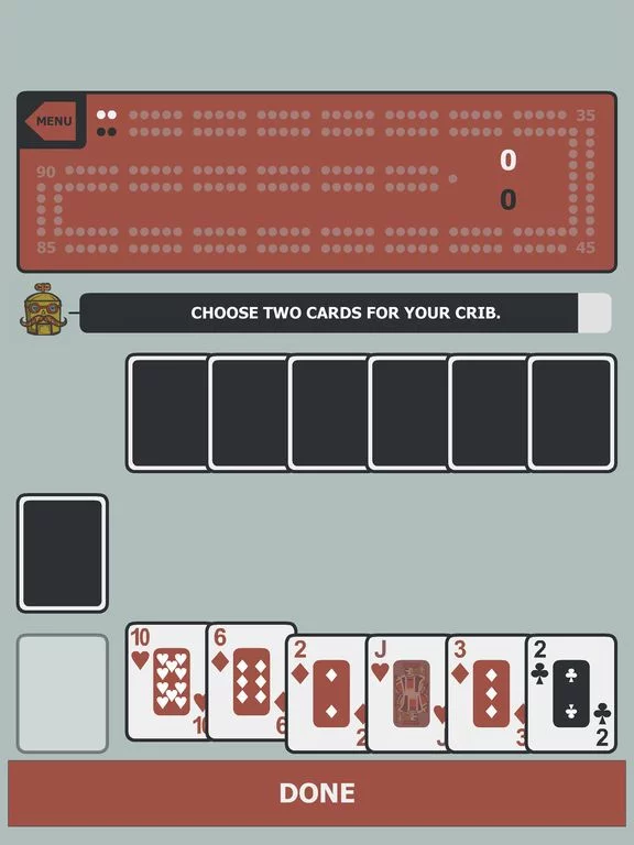 Изображение игры: Cribbage vs Robots