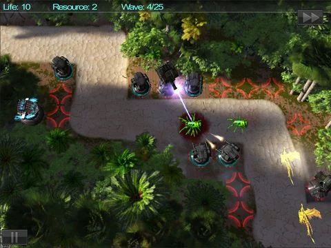 Изображение игры: Defend The Jungle