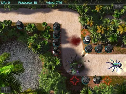 Изображение игры: Defend The Jungle