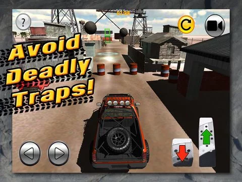 Изображение игры: 3D Off-Road Truck Parking Extreme - Dirt Racing Stunt Simulator FREE