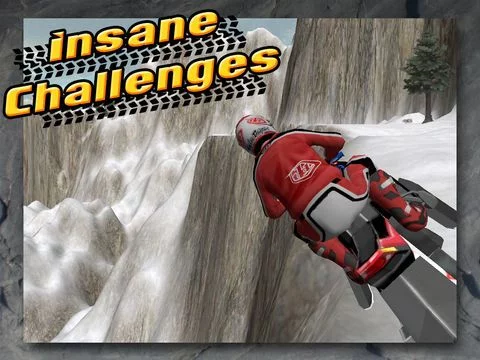 Изображение игры: Arctic Fury 3D Off-Road Snowmobile Parking Extreme - Snow Mountain Stunt Racing Simulator FREE