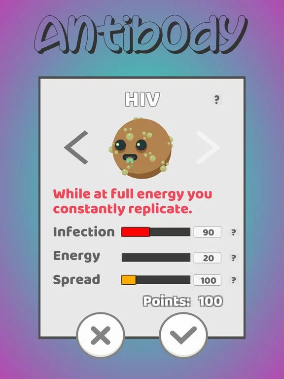 Изображение игры: Antibody - Virus War!