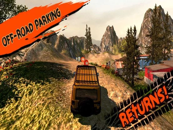 Изображение игры: 3D Off-Road Truck Parking 2- Extreme 4x4 Simulator