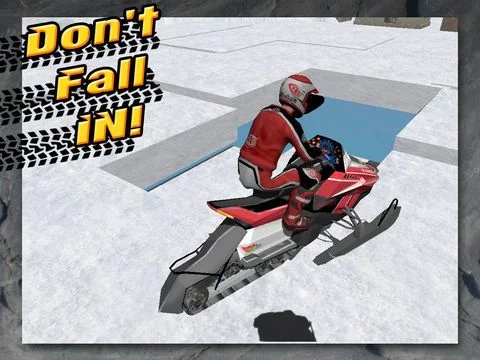 Изображение игры: Arctic Fury 3D Off-Road Snowmobile Parking Extreme - Snow Mountain Stunt Racing Simulator FREE