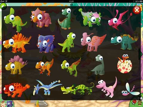 Изображение игры: Dinosaur Land Play Set for Children