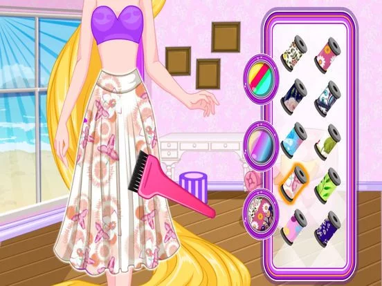 Изображение игры: Princess' City Life-Skirts Maker