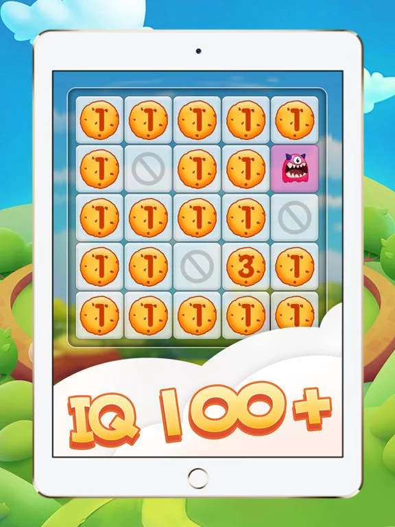 Изображение игры: Cookie Monster Puzzle Game