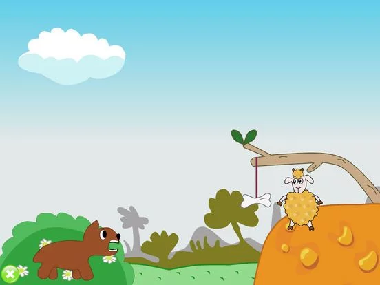 Изображение игры: Adventure Sheep