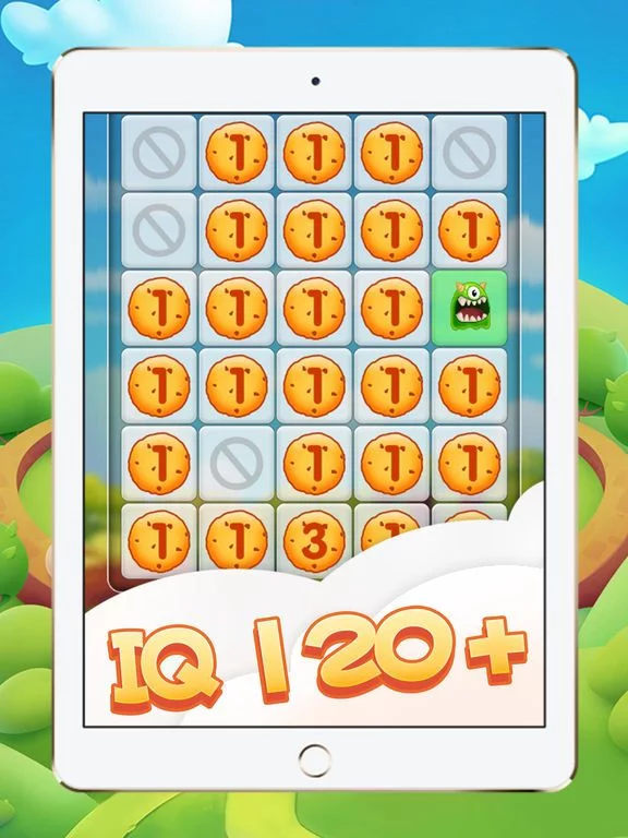 Изображение игры: Cookie Monster Puzzle Game