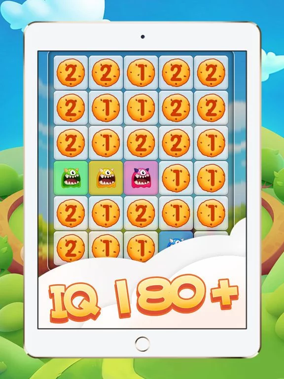 Изображение игры: Cookie Monster Puzzle Game