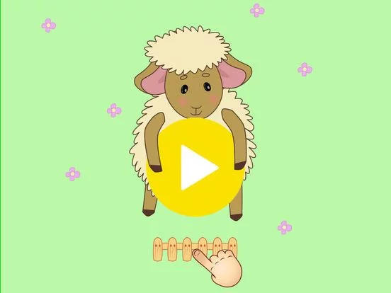 Изображение игры: Mini game sheep run