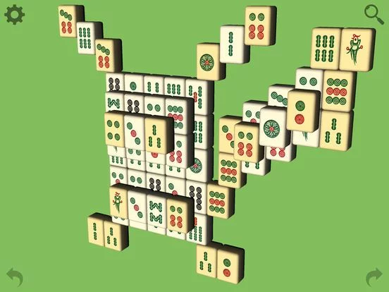 Изображение игры: Mahjong3D - Shanghai Mahjong Deluxe