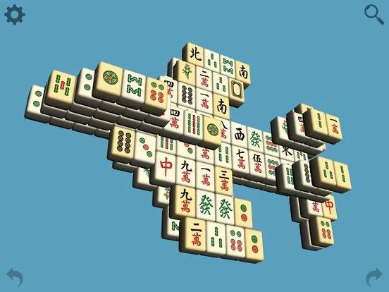 Изображение игры: Mahjong3D - Shanghai Mahjong Deluxe