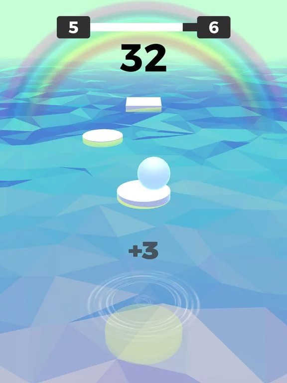 Изображение игры: poly jump!