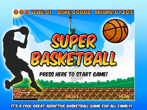 Изображение игры: Super Basketball FREE