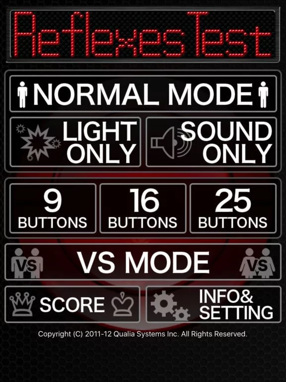 Изображение игры: Reflexes test
